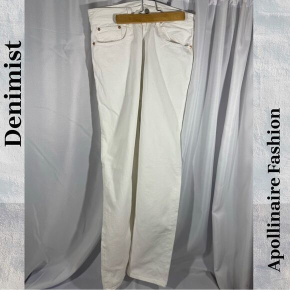 DENIMIST TERI WIDE LEG JEAN IN WHITE WASH SIZE 27 NEW - Picture 6 of 6